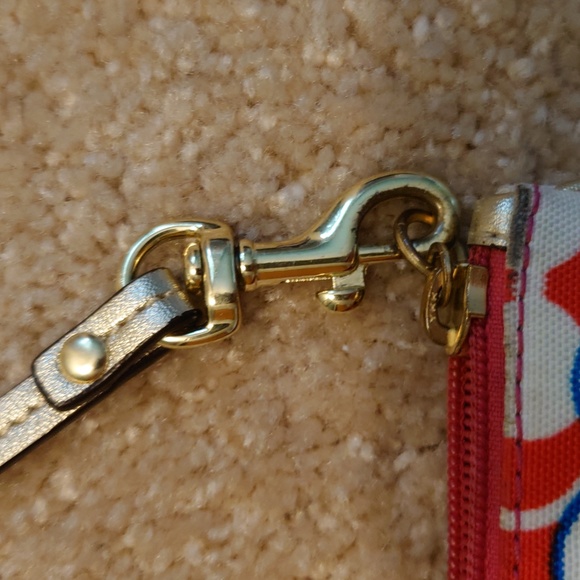 Coach multi-color wristlet - Picture 4 of 7